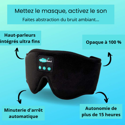 CozyDream™ Masque De Nuit Pro Bluetooth