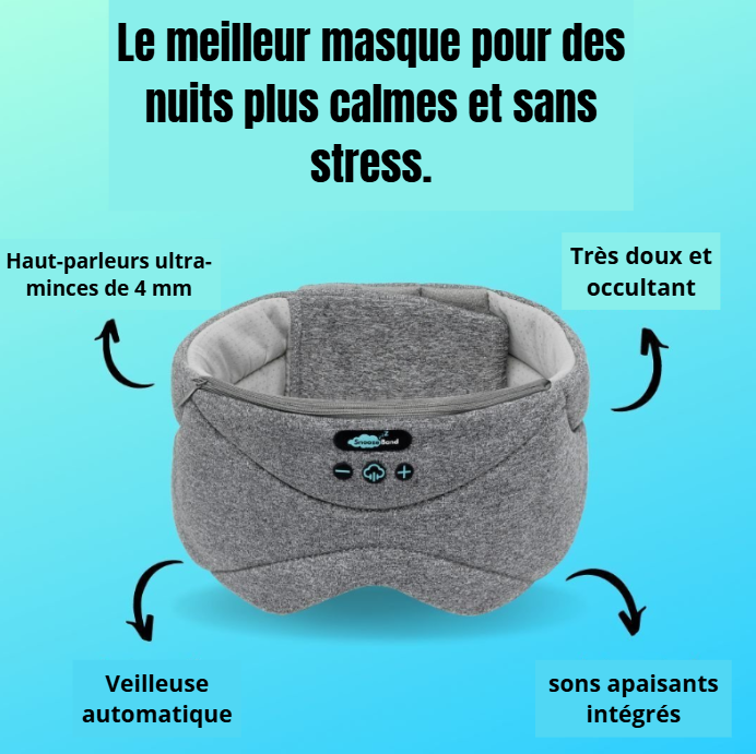 CozyDream™ Masque de sommeil Ultra Confort