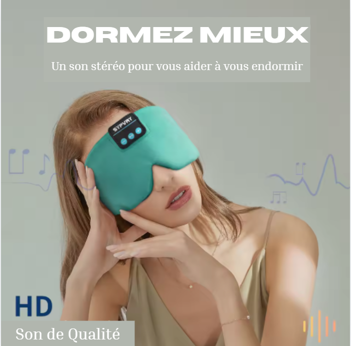 CozyDream™ Masque Confort Bluetooth